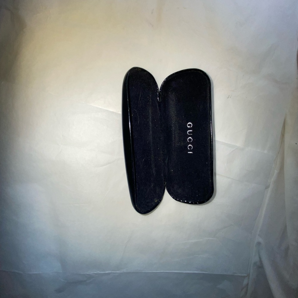 Gucci Glossy Black Eyewear only Case - Picture 2 of 4